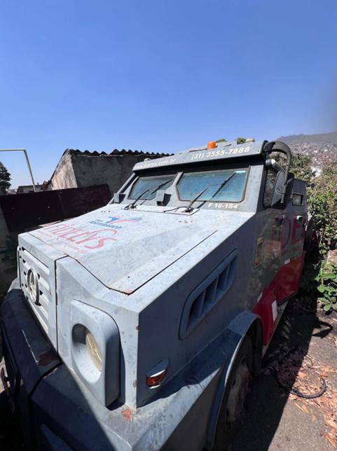 LOTE 25 - PYC9676, marca/modelo M. Benz/Accelo 815, ano 2016/2016